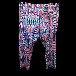 KOS & USA Capri Activewear Leggings Size M